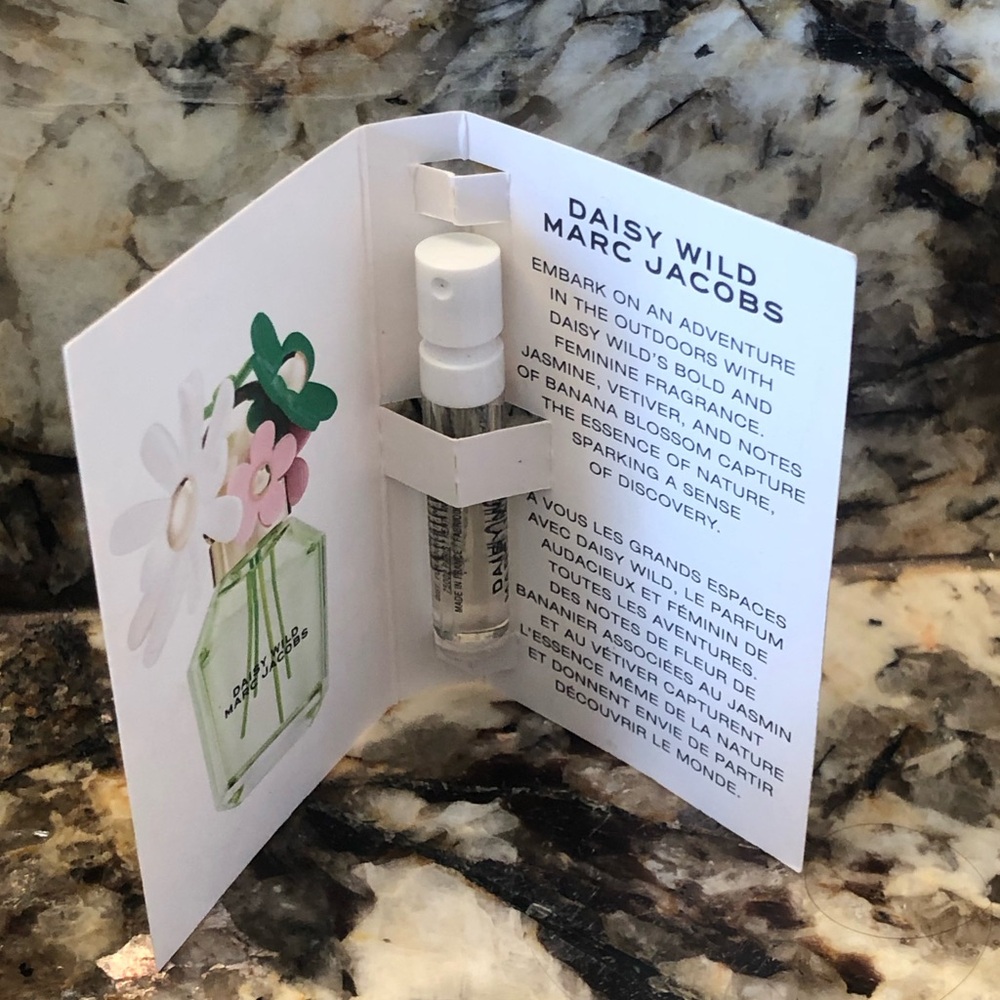 Daisy Wild Marc Jacobs 1.2ml Sample Vial Spray Card